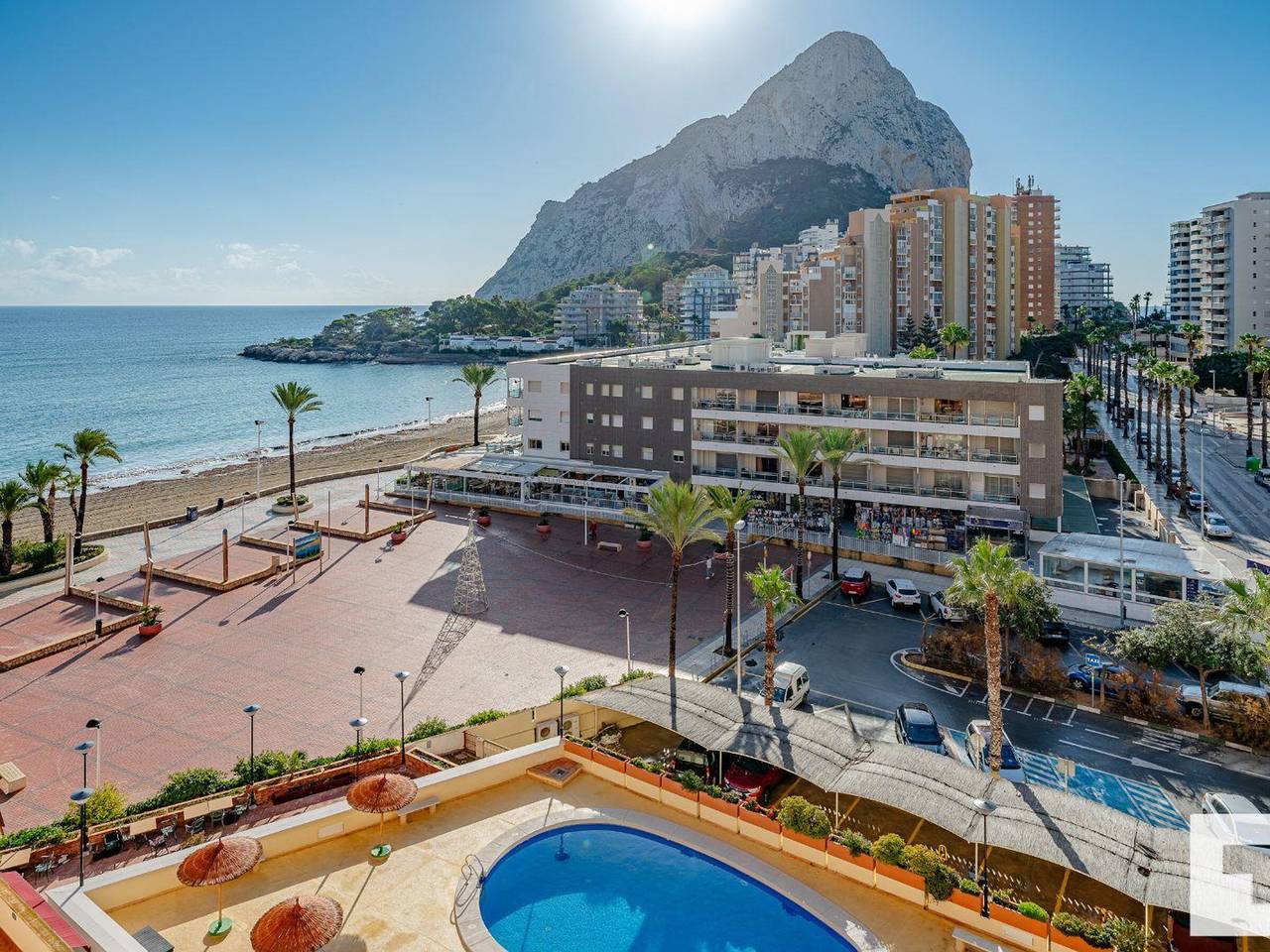 Ganze Wohnung, Apartment am Meer in Calpe mit Wlan in Playa de la Fossa, Calpe
