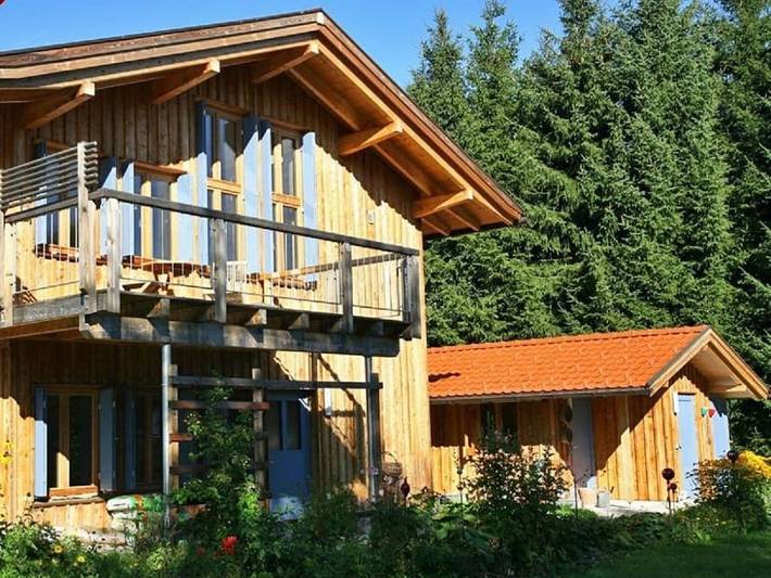 Ferienhaus für 3 Personen, mit Sauna und Garten sowie Terrasse in der Zugspitzregion