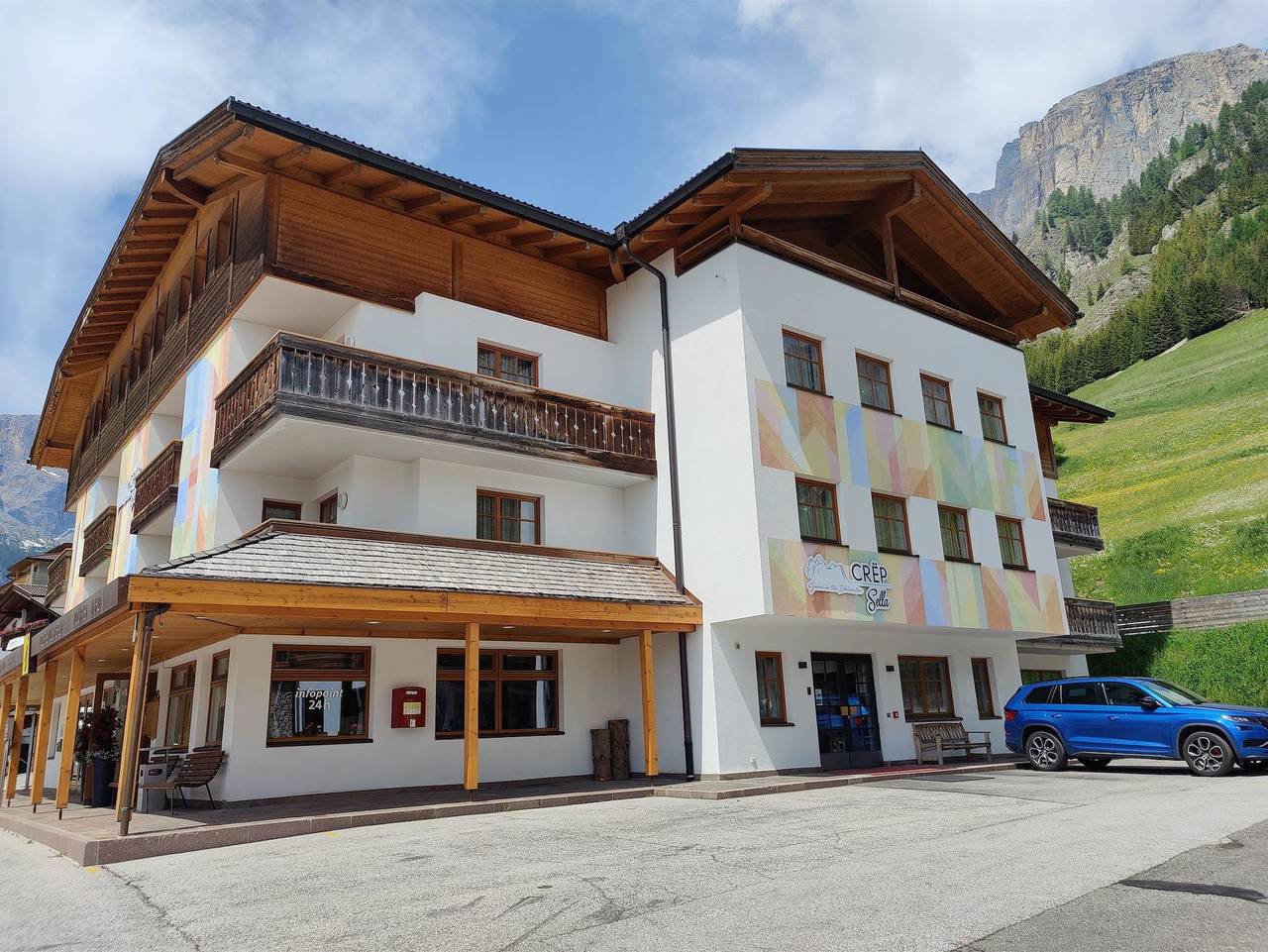 Ganze Ferienwohnung, Pension Crëp Sella - Standard in Colfosco, Corvara in Badia