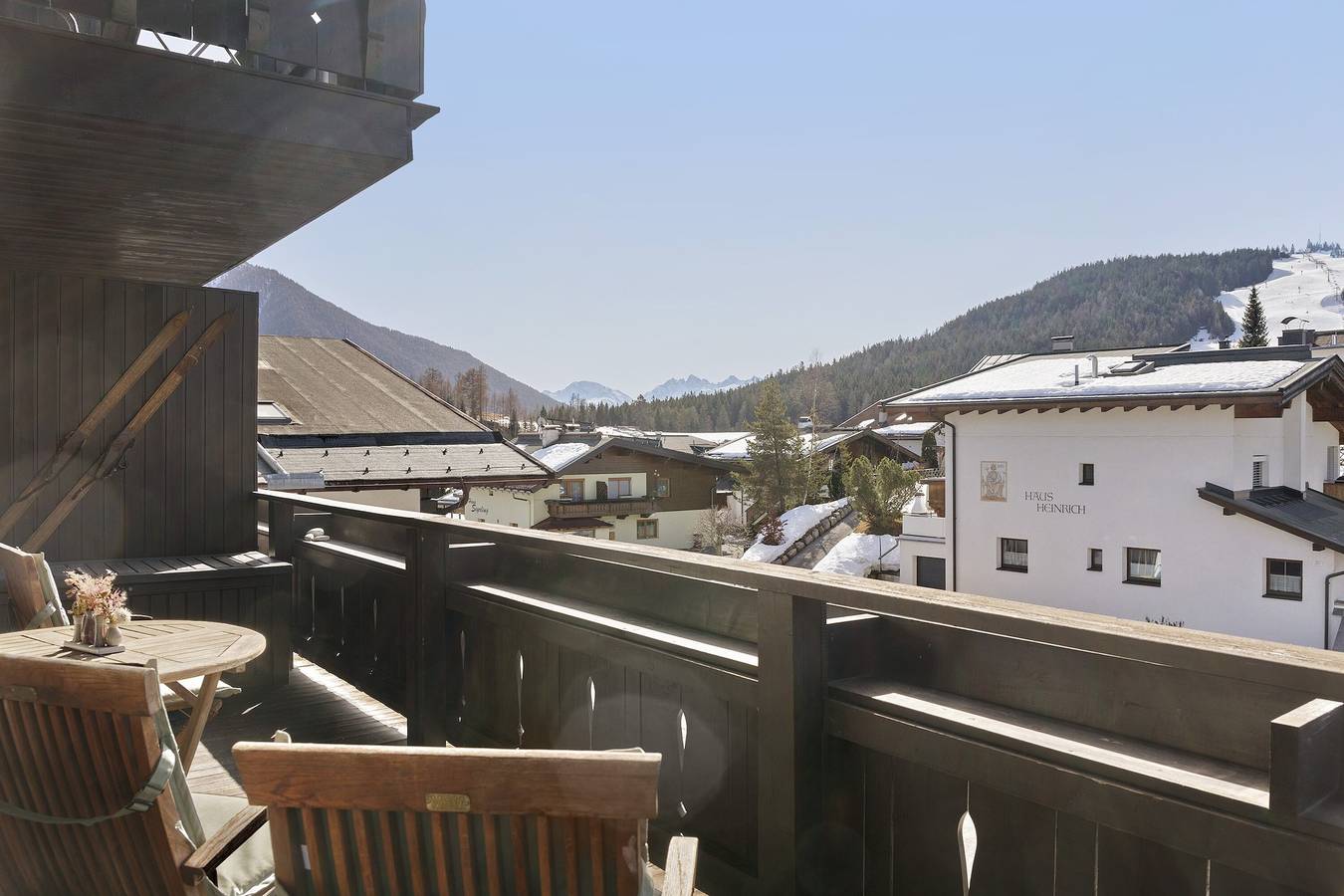 Apartamento entero, Apartamento 'Haus Excelsior Top 32' con vistas a la montaña, balcón y Wi-Fi in Seefeld in Tirol, Distrito de Innsbruck-Land