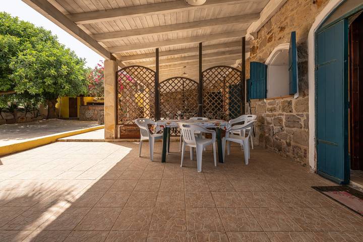 Haustierfreundliches Ferienhaus Pescetti Bobba A mit Bergblick in Carloforte, Sulcis Iglesiente