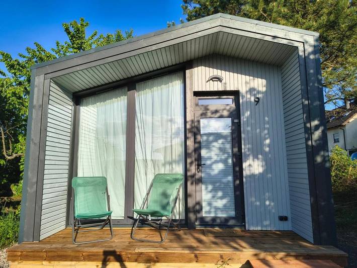 Ferienhaus für 2 Personen, mit Terrasse und Garten sowie Ausblick