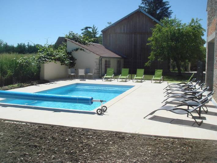 Geräumiges Haus bei Beaune mit privatem Pool, Klimaanlage und Parkplatz in Meursanges, Beaune und Umgebung