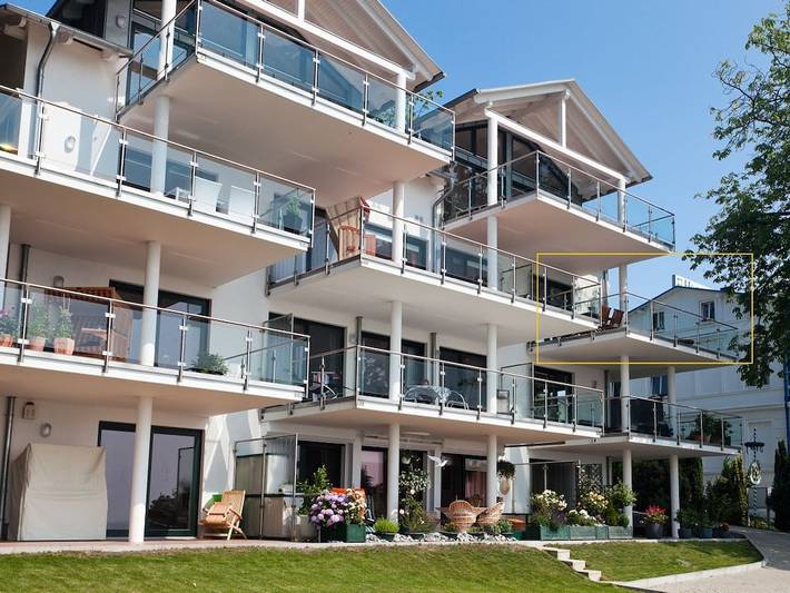 Ferienhaus für 4 Personen, mit Balkon und Balkon/Terrasse in Sassnitz