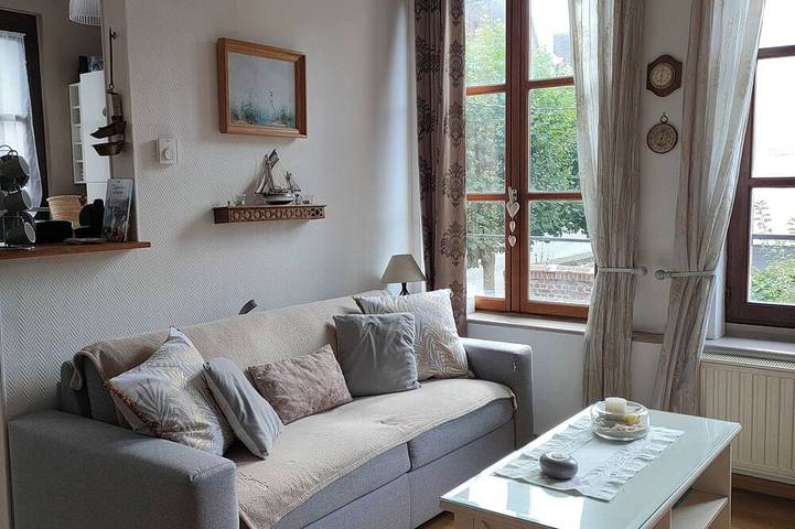 Appartement de vacances pour 4 personnes, avec jardin, animaux acceptés à Dieppe