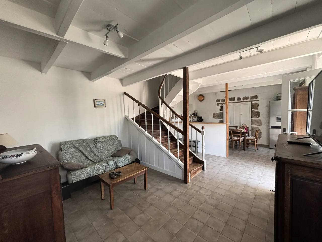 La maison de Trévou in Trévou-Tréguignec, Côte de Granit Rose