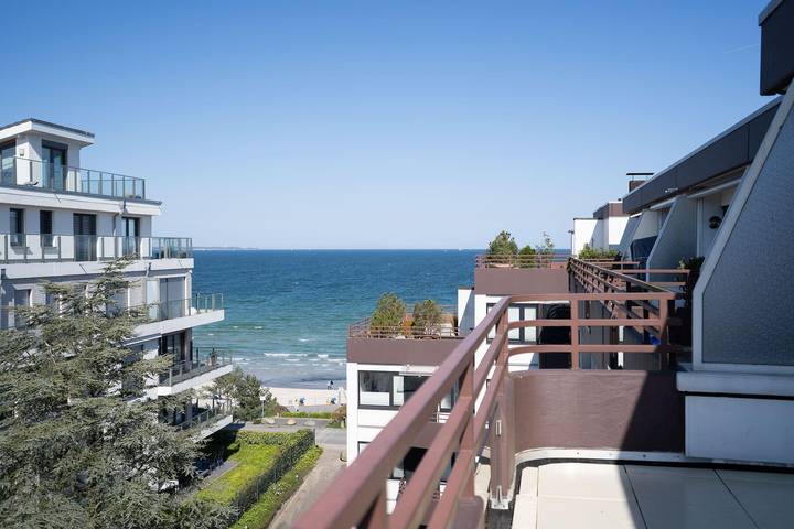 Ferienwohnung für 2 Personen, mit Sauna und Terrasse in Scharbeutz