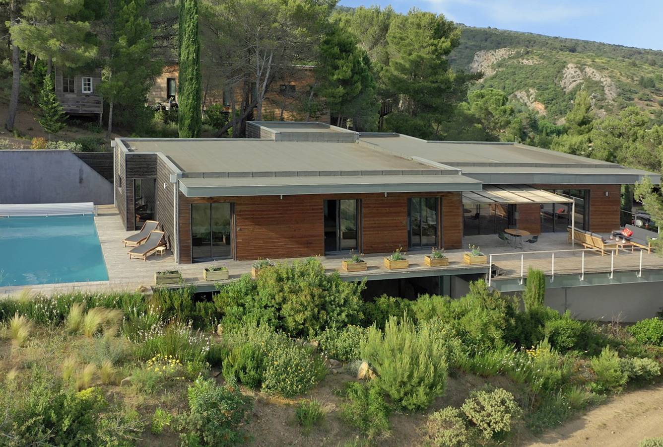 Villa pour 8 Personnes dans Caunes-Minervois, Région de Carcassonne