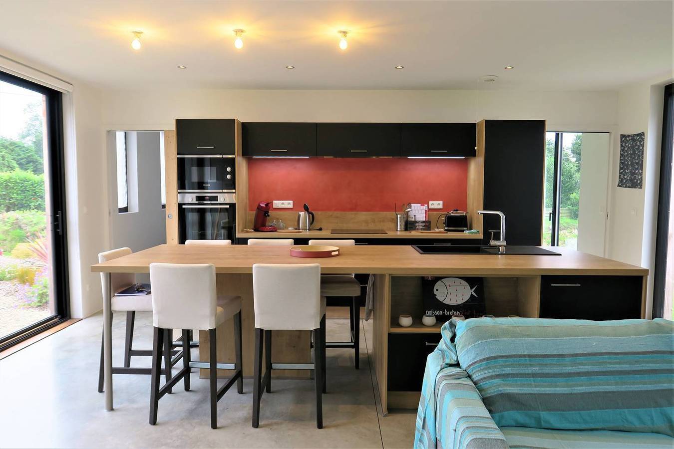 Single storey house with Wifi, garden, terrace in Pleumeur - Bodou in Golf de Saint-Samson, Pleumeur-Bodou