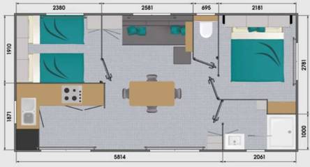 Camping pour 4 Personnes dans La Faute-sur-Mer, Vendée, Photo 4