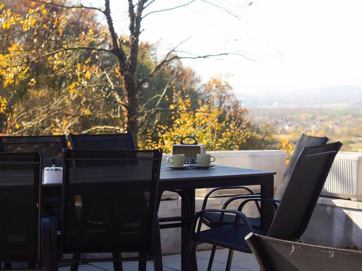Ferienhaus für 4 Personen, mit Terrasse