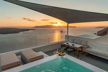 Chalet para 2 Personas en Thera, Santorini, Foto 1
