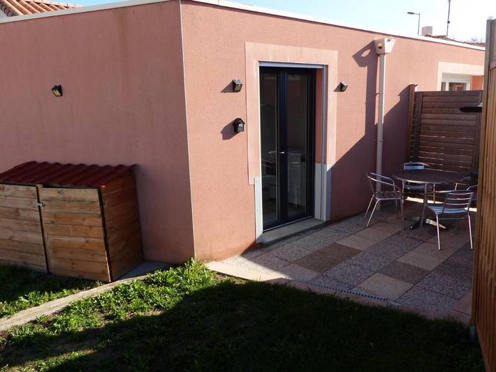 Maison de vacances pour 4 personnes, avec jardin