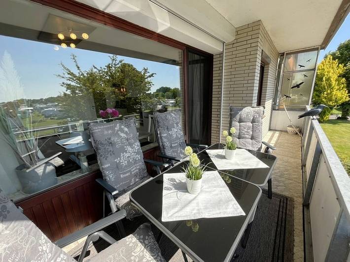 Bauernhof für 4 Personen, mit Balkon in Westerdeichstrich