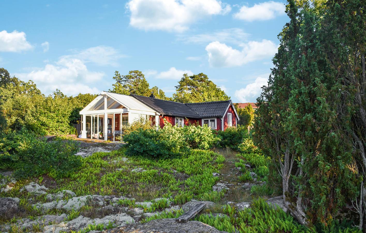 Hus för 6 Personer, med terass och trädgård