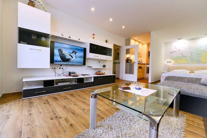 Ferienwohnung für 4 Personen, mit Sauna und Ausblick in Cuxhaven