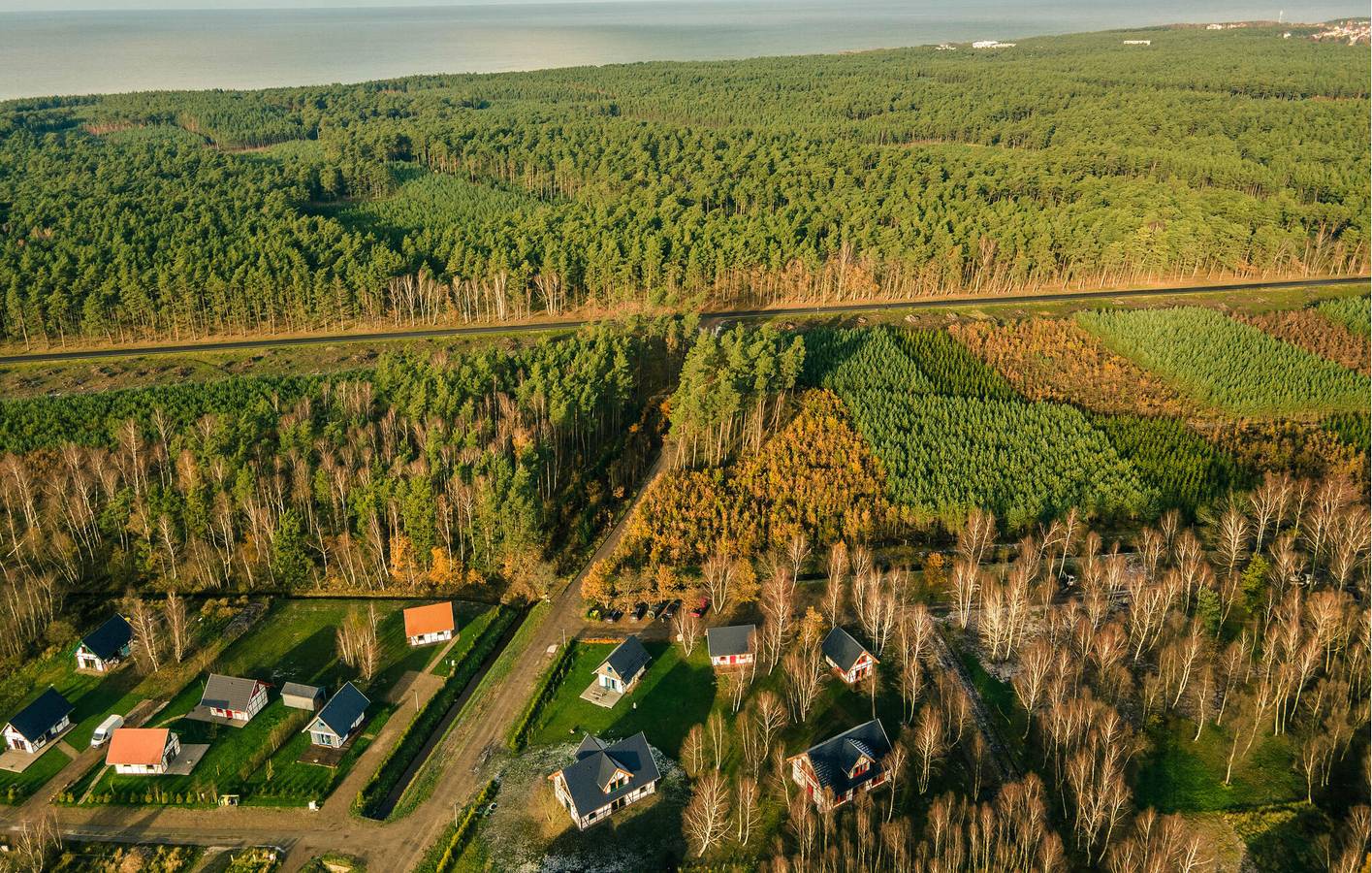 Ferienhaus für 5 Personen mit Terrasse in Rowy, Garder See (Polen)