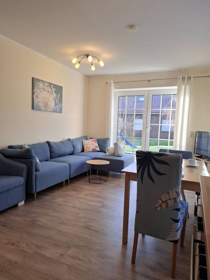 Ferienwohnung für 4 Personen, mit Terrasse, mit Haustier in Werdum