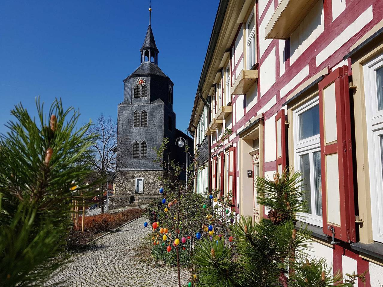 Harz sweet Harz - Ferienhaus mit 4 Schlafzimmern in Benneckenstein, Harzvorland