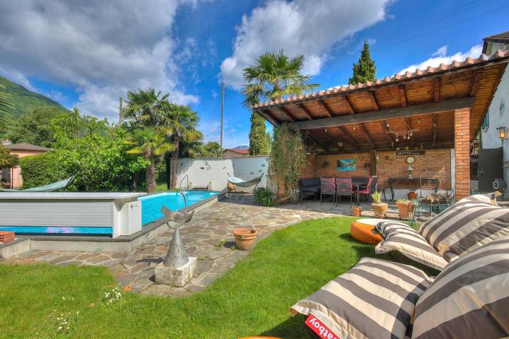 Villa für 4 Personen, mit Pool im Ticino - 2