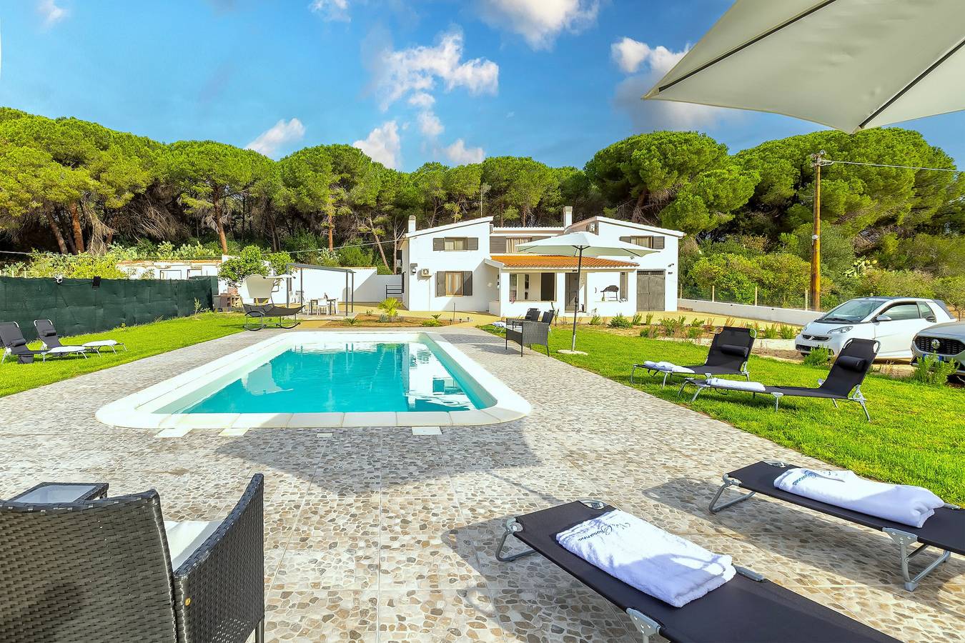 Villa 'Giovanna' mit privatem Pool, Wlan und Klimaanlage in Sorso, Sassari Provinz