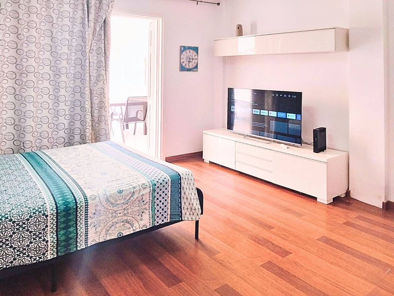 Estudio entero, Estudio Vacacional 'Costa Adeje Terrace con Vista al Mar', Piscina y Wi-Fi in San Eugenio Alto, Adeje