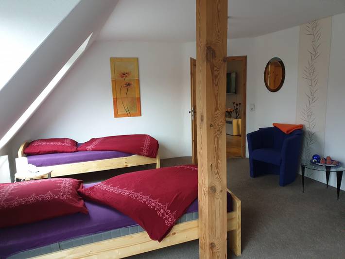 Ferienwohnung für 4 Personen, mit Balkon und Terrasse sowie Sauna in Hagen im Bremischen - 4