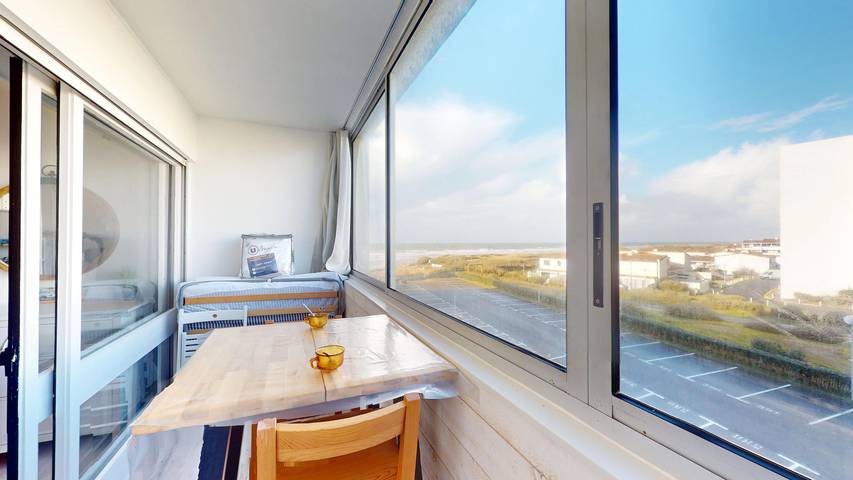 Estudio entero, Studio du Large - Vue mer, plage 50m, moderne in Saint-Hilaire-de-Riez, Vandea