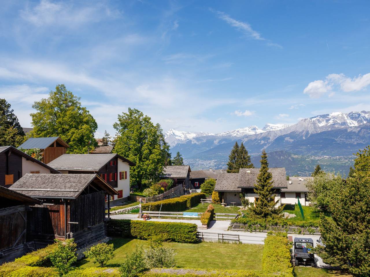 Victoria in Chalais (Suiza), Alpes del Valais