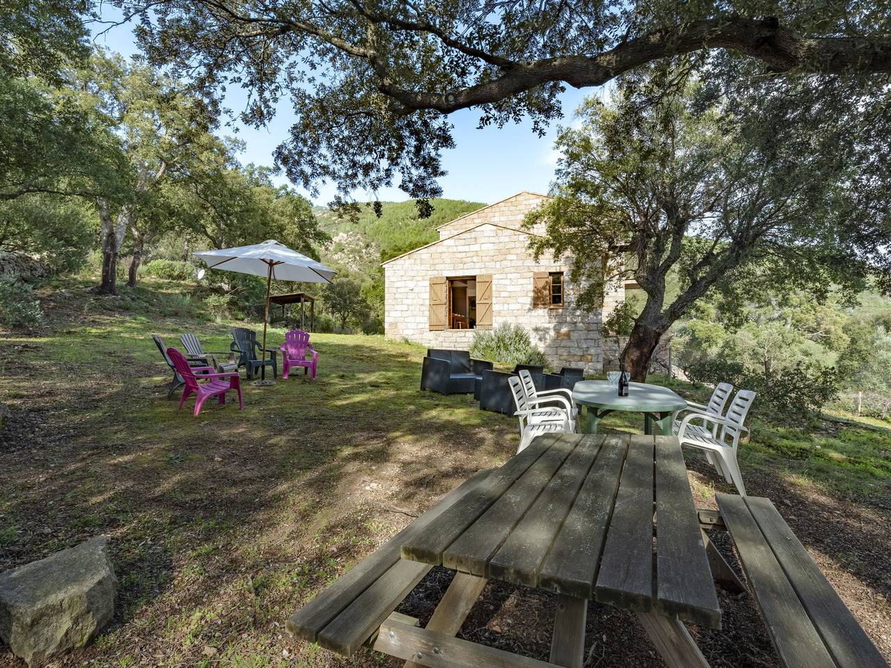 Casa Gialla in San Gavino di Carbini, Parco naturale regionale della Corsica