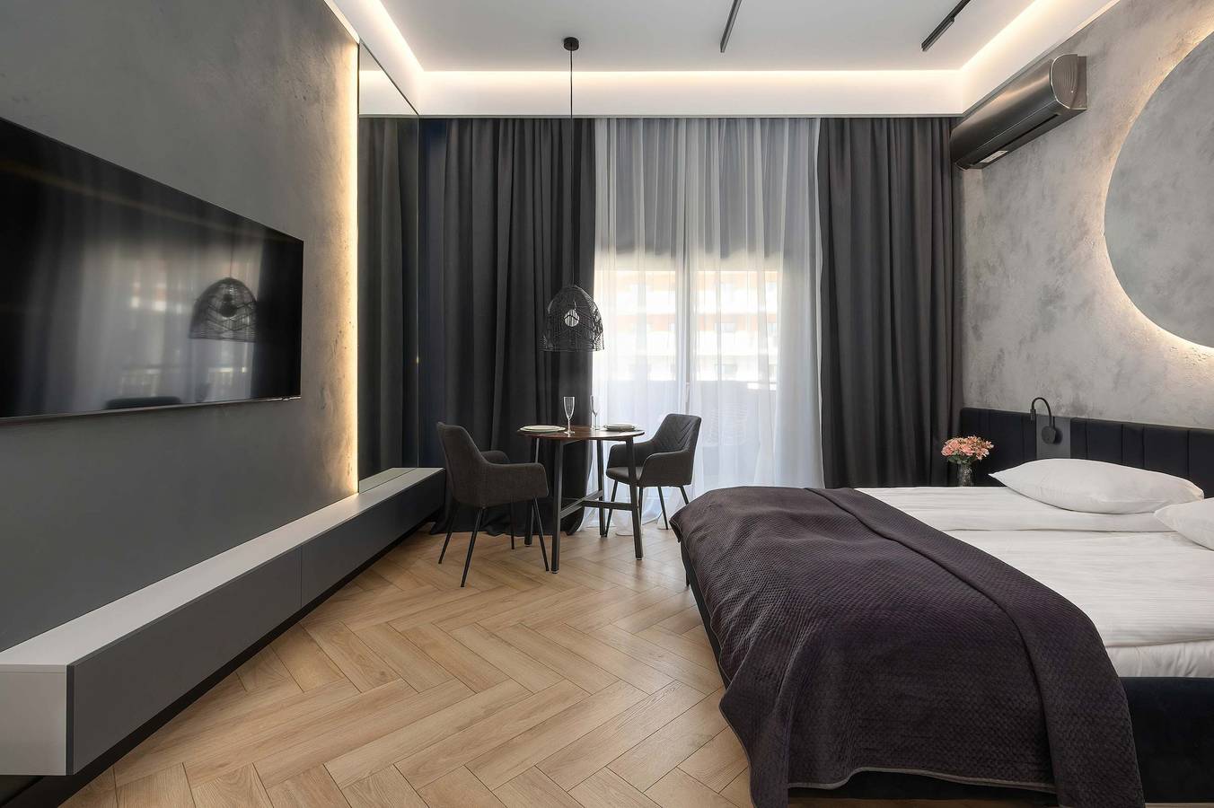 Studio entier, Modern Studio with Parking and Air Conditioning in the City Center of Wroclaw by Noclegi Renters in Wrocław, Bas-Silésie