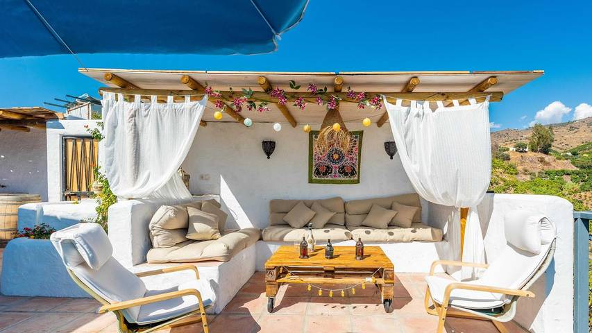 Finca für 11 Personen, mit Pool und Balkon/Terrasse, mit Haustier in Vélez-Málaga - 4