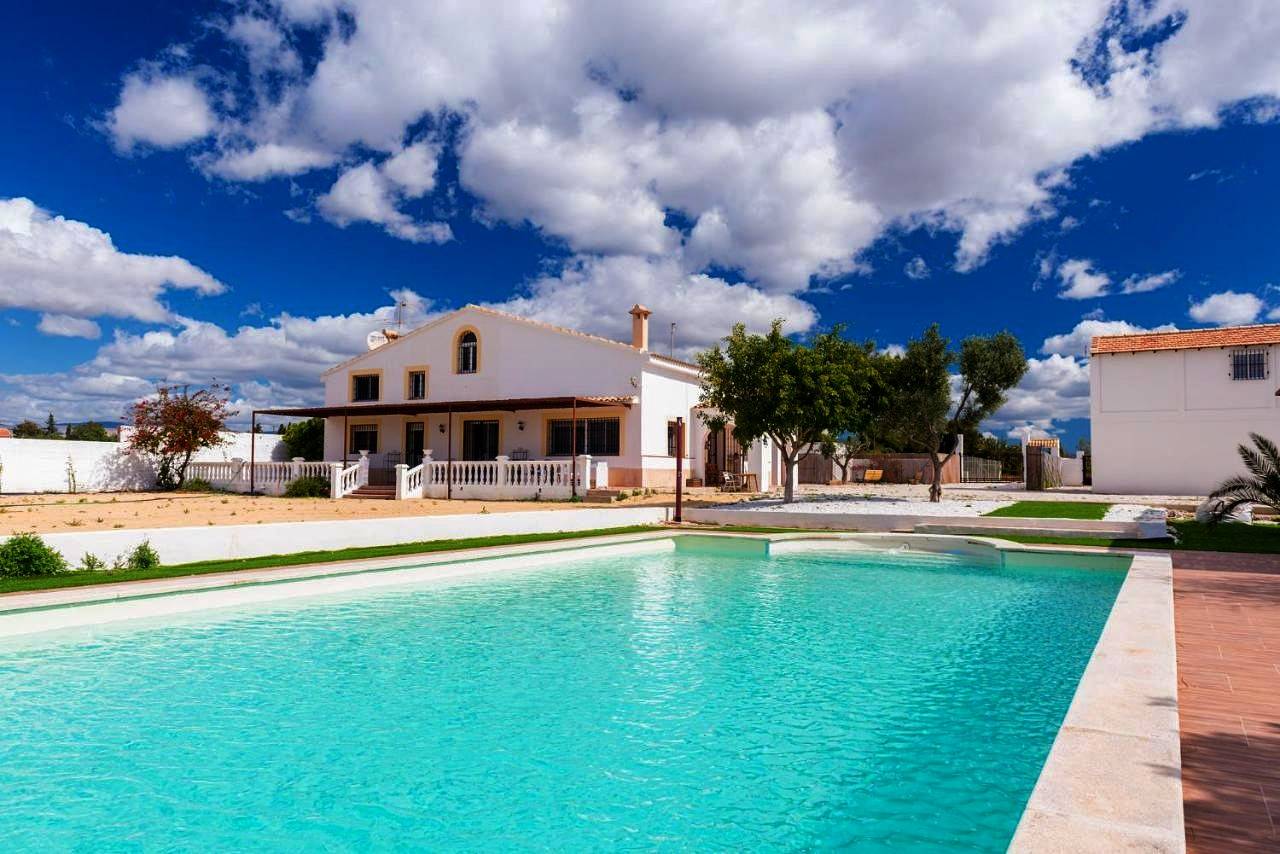 Rural Villa Fondo San Juan 20 min walking to the beach in San Juan de Alicante, Costa Blanca