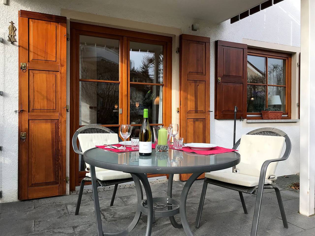 Ganze Wohnung, Ferienwohnung Im schönen Dorf - idyllische Lage mit Terrasse und Garten in Bodolz, Bayerisch Schwaben