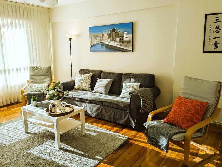 Apartamento de vacaciones para 4 personas, con balcón - 1