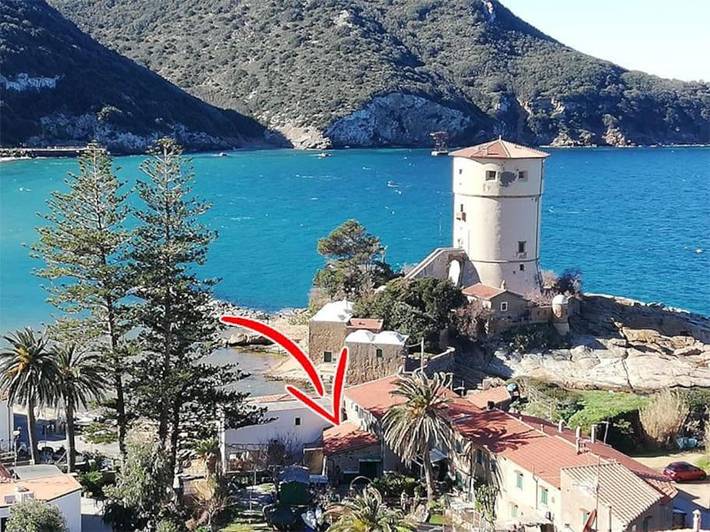 Ferienwohnung für 4 Personen, mit Terrasse und Garten auf Isola del Giglio