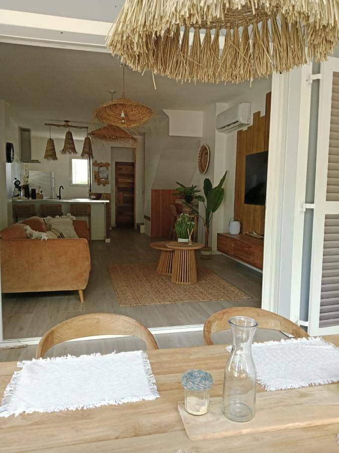 Villa pour 4 personnes, avec jardin et balcon dans Saint Martin