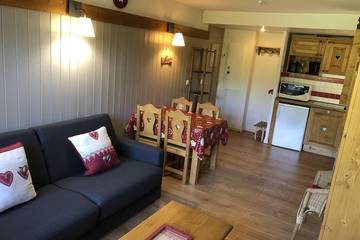 Gîte pour 6 personnes, avec balcon dans Plagne 1800