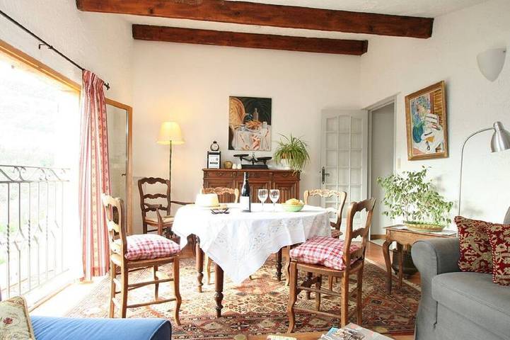 Appartement de vacances pour 5 personnes, avec jardin et terrasse