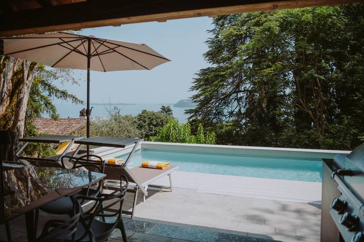 Villa für 15 Personen, mit Garten und Seeblick sowie Balkon, kinderfreundlich in Salò - 3