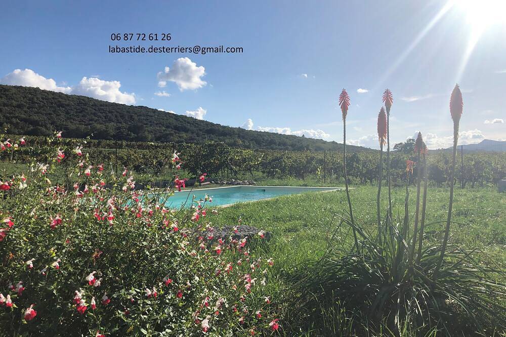 La Bastide Des Terriers gîte classé 4 * - private swimming pool - Lagorce in Lagorce, Ardèche