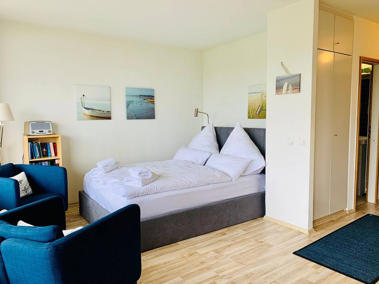 Ganze Wohnung, Apartment mit Balkon & Meerblick nähe Hansapark, Ideal für 2 Personen. in Sierksdorf, Ostholstein