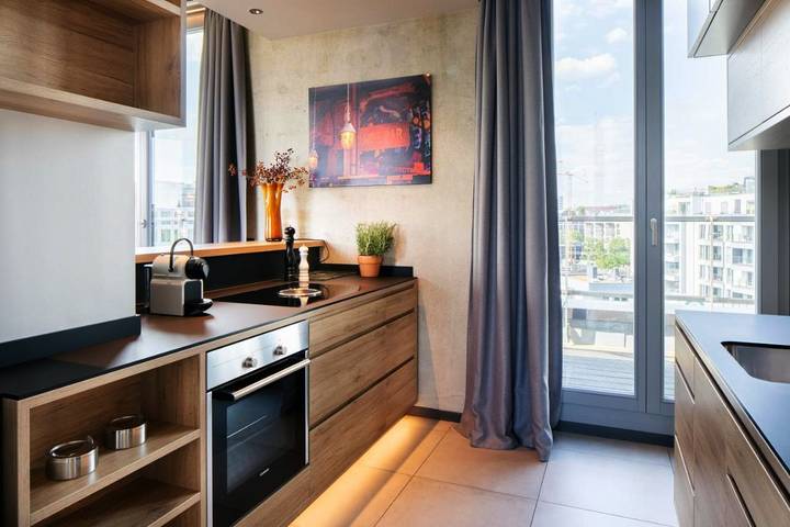 Ferienhaus für 6 Personen, mit Balkon und Terrasse sowie Garten und Ausblick in Berliner Mauer - 4