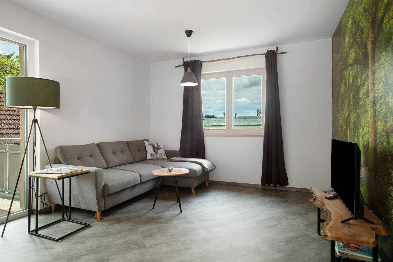 Ganze Wohnung, Ferienwohnung "Waldruhe Hof Schütterle" mit Seeblick, Gemeinschaftsgarten und Wlan in Friedrichshafen, Region Bodensee-Oberschwaben
