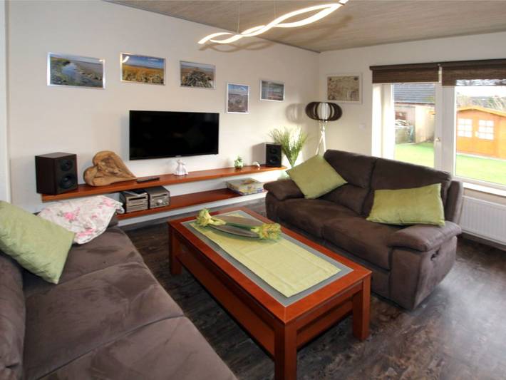 Ferienhaus für 5 Personen, mit Terrasse und Garten sowie Sauna