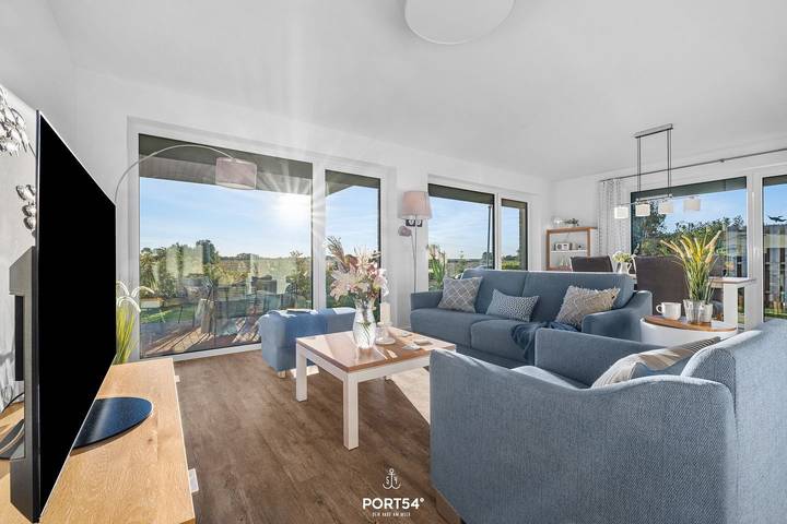 Ferienwohnung für 4 Personen, mit Terrasse und Garten sowie Ausblick in Westerdeichstrich - 2