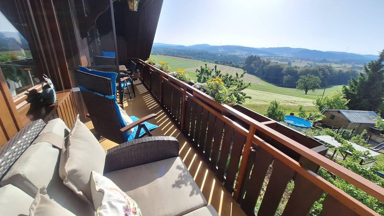 Appartement entier, Appartement "Panorama" en duplex avec 2 balcons in Freiamt, Forêt-Noire du Sud