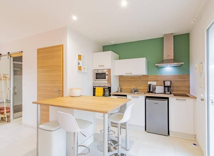 Gîte pour 2 personnes, avec terrasse, animaux acceptés à Cuisery