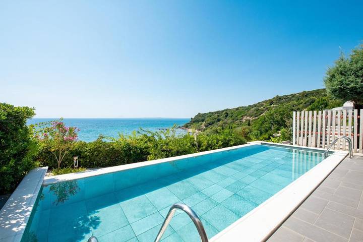 Bungalow für 4 Personen, mit Balkon und Terrasse sowie Garten und Kinderpool auf den Peloponnes - 4