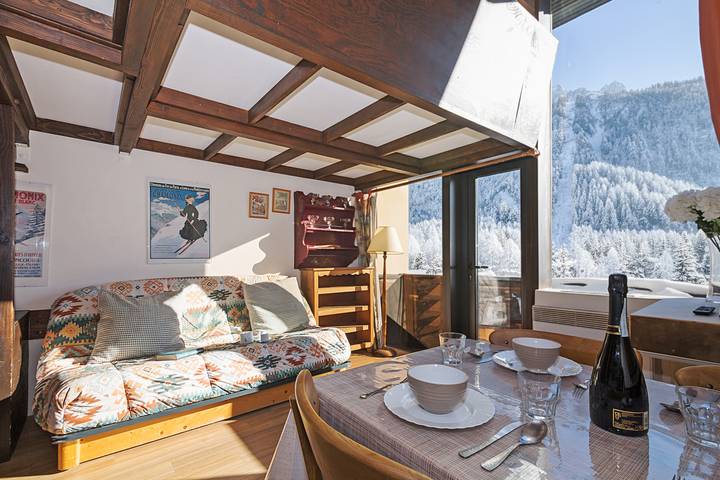 Hütte für 4 Personen, mit Balkon, kinderfreundlich in Chamonix - 2